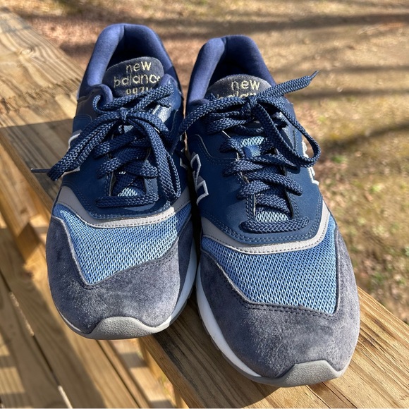 New Balance Blue Purple Indigo Retro Athletic Sneakers 997H Women’s 10.5 - Picture 11 of 15